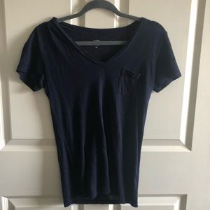 J. Crew Linen V-Neck